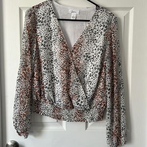 Leopard blouse
